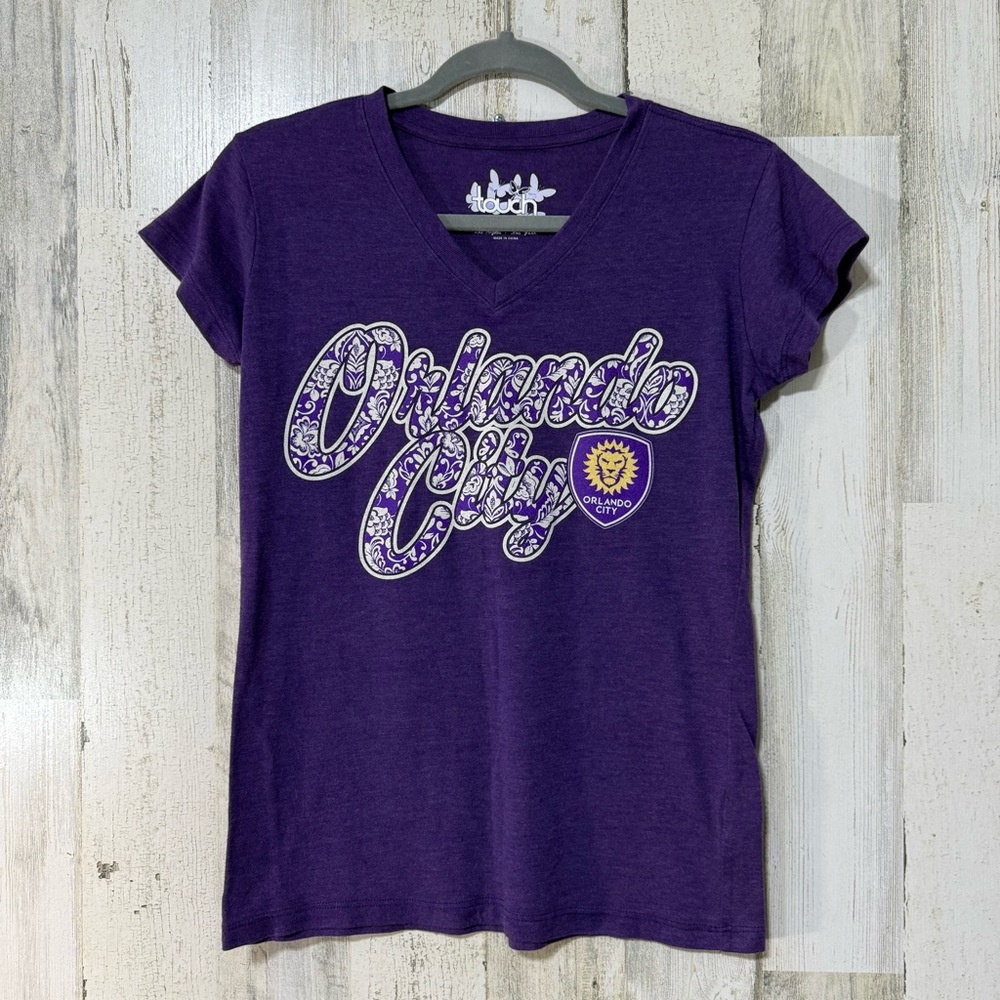 Touch by Alyssa Milano Purple Orlando City Tee